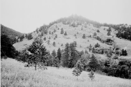 Hill in Boulder Mountain Park